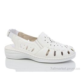 Туфлі жіночі стильні Літо A02-3-1 батал (8 пар р.40-43) "Leguzaza" недорого оптом від прямого постачальника