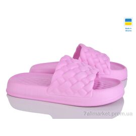 Шльопанці жіночі полегшені Літо DS ПЖ49 бузок (6 пар р.37-42) "Vladimir" недорого оптом від прямого постачальника