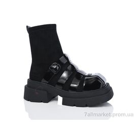 Черевики жіночі стильні Весна/осінь QX811-98 (6 пар р.36-40) "Teetspace-Trasta-Egga" недорого оптом від прямого постачальника