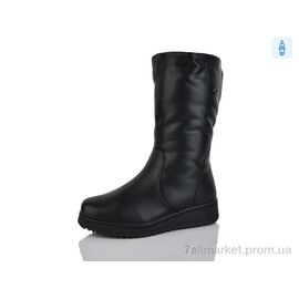 Чоботи жіночі зручні Зима 105-1 (8 пар р.37-42) "Leguzaza" недорого оптом від прямого постачальника