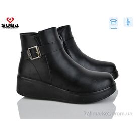 Черевики жіночі стильні Зима N367 (8 пар р.37-42) "SUBA" недорого оптом від прямого постачальника