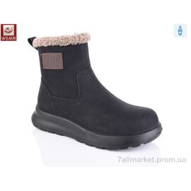 Черевики жіночі стильні Зима A7732-1 (8 пар р.36-41) "WSMR" недорого оптом від прямого постачальника