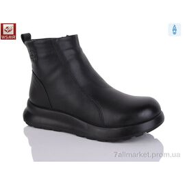 Черевики жіночі стильні Зима A7757-1 (8 пар р.36-41) "WSMR" недорого оптом від прямого постачальника