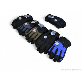 Рукавички для дітей Зима 914XL mix (12 шт. р.сітка11-13) "CAP" недорого оптом від прямого постачальника