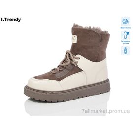 Черевики жіночі стильні Зима DH3551-19 (6 пар р.37-42) "Trendy" недорого оптом від прямого постачальника