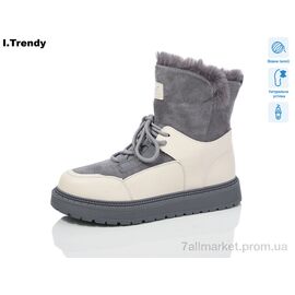 Черевики жіночі стильні Зима DH3551-30 (6 пар р.37-42) "Trendy" недорого оптом від прямого постачальника