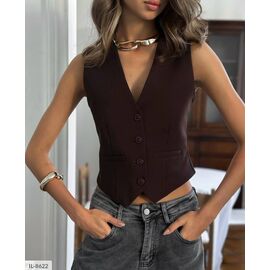 Фотография Женская жилетка р.S-M;M-L (2цв) "ANNVER" купить недорого от прямого поставщика