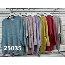 Светр жіночий 25035 grey р.54 "VERJINIA" недорого оптом від прямого постачальника