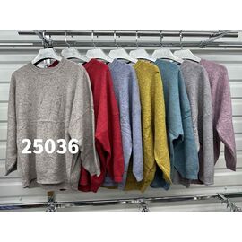 Фотография Свитер женский 25036 l.blue р.54 "VERJINIA" недорого оптом от прямого поставщика