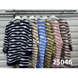 Светр жіночий 25046 brown р.58 "VERJINIA" недорого оптом від прямого постачальника