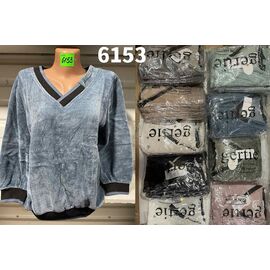 Светр жіночий 6153 brown р.50-56 "VERJINIA" недорого оптом від прямого постачальника