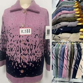 Кардиган жіночий 588 lilac р.56 "VERJINIA" недорого оптом від прямого постачальника