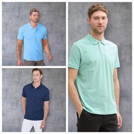 Фотография Футболка мужская 6297 navy р.S-2XL "ROLADA" недорого оптом от прямого поставщика