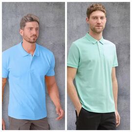 Фотография Футболка мужская 6313 l.blue р.2XL-5XL "ROLADA" недорого оптом от прямого поставщика