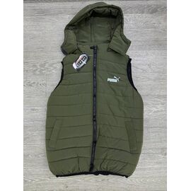 Фотография Жилетка детская на мальчика 15 khaki р.9-13 "MirWear" недорого оптом от прямого поставщика