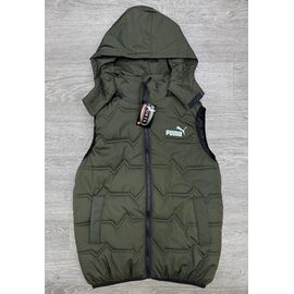 Фотография Жилетка детская на мальчика 16-1 khaki р.13-17 "MirWear" недорого оптом от прямого поставщика