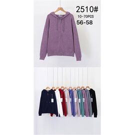 Фотография Кофта женская 2510 mix р.56-58 "P.HEY" недорого оптом от прямого поставщика
