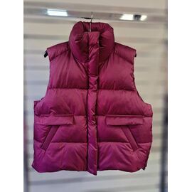 Фотография Жилетка женская 165 wine р.S-M "QU STYLE" недорого оптом от прямого поставщика