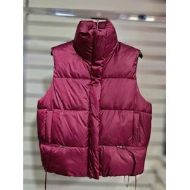 Фотография Жилетка женская 191 wine р.S-M "QU STYLE" недорого оптом от прямого поставщика
