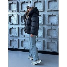 Куртка жіноча зимова 220 black р.S-M "QU STYLE" недорого оптом від прямого постачальника