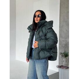 Фотография Куртка женская зимняя 2530 green р.S-M "QU STYLE" недорого оптом от прямого поставщика