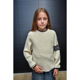 Светер Дитячий на дівчинку 736 l.beige р.110-150 "Yalisi" недорого оптом від прямого постачальника