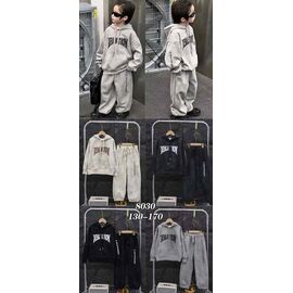 Костюм дитячий спортивний на хлопчика 8030 grey р.130-170 "Yalisi" недорого оптом від прямого постачальника
