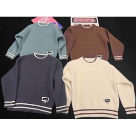 Фотография Свитер детский на девочку 812 brown р.110-150 "Yalisi" недорого оптом от прямого поставщика