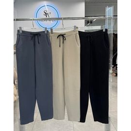 Штани спортивні жіночі теплі 25012-16 beige р.M-XL "Immei" недорого оптом від прямого постачальника