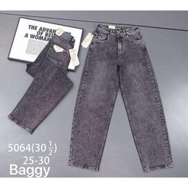 Фотография Джинсы женские 5064 grey р.25-30 "LILY" недорого оптом от прямого поставщика