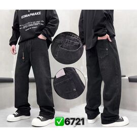 Фотография Джинсы мужские 6721 black р.28-34 "God Baron" недорого оптом от прямого поставщика