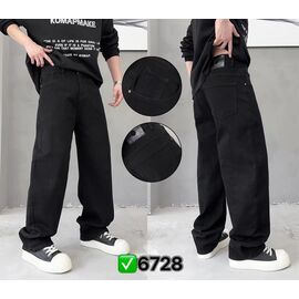 Фотография Джинсы мужские 6728 black р.29-36 "God Baron" недорого оптом от прямого поставщика