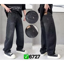 Фотография Джинсы мужские 6727 black р.29-36 "God Baron" недорого оптом от прямого поставщика