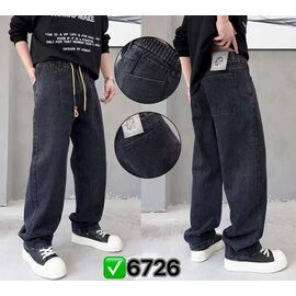 Фотография Джинсы мужские 6726 black р.28-34 "God Baron" недорого оптом от прямого поставщика