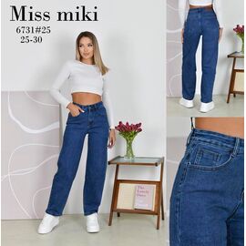 Джинси жіночі 6731 blue р.25-30 "Immei" недорого оптом від прямого постачальника