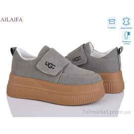 Кросівки жіночі модні Весна/осінь AW03 grey (8 пар р.36-41) "Ailaifa" недорого оптом від прямого постачальника