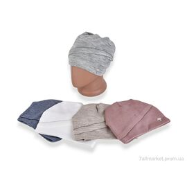 Жіноча шапка Зима R4 mix (5 шт. р.сіткаOne size) "TUZZI" недорого оптом від прямого постачальника