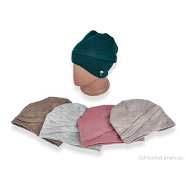 Жіноча шапка Зима R5 mix (5 шт. р.сіткаOne size) "TUZZI" недорого оптом від прямого постачальника