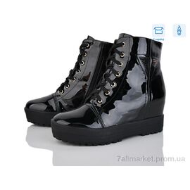 Фотография Ботинки женские стильные Весна/осень 12667A-3 (8 пар р.36-41) "FG" недорого оптом от прямого поставщика