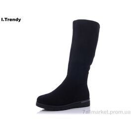 Чоботи жіночі зручні Зима DH191-11A (6 пар р.37-42) "Trendy" недорого оптом від прямого постачальника