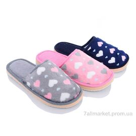 Фотография Тапки женские для дома Весна/осень 80-4 mix (12 пар р.36-41) "CAP" недорого оптом от прямого поставщика