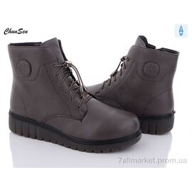 Фотография Ботинки женские стильные зима M06-2 (8 пар р.36-41) "Chunsen" недорого оптом от прямого поставщика