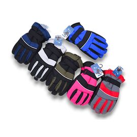 Фотография Перчатки детские унисекс 902 mix р.6-8 "KH clothes" недорого оптом от прямого поставщика