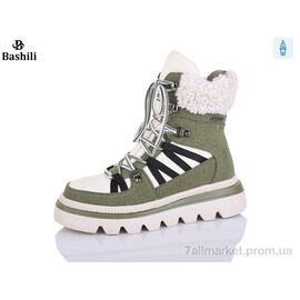 Черевики жіночі стильні Зима E253-2 (6 пар р.35-40) "Башили" недорого оптом від прямого постачальника