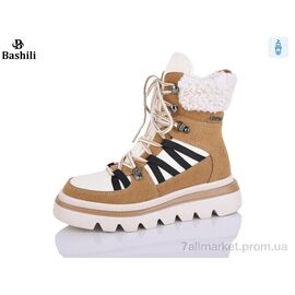 Черевики жіночі стильні Зима E253-13 (6 пар р.35-40) "Башили" недорого оптом від прямого постачальника