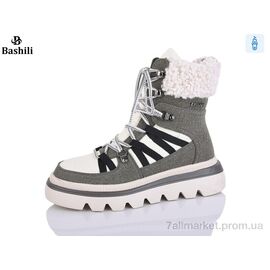 Черевики жіночі стильні Зима E253-14 (6 пар р.35-40) "Башили" недорого оптом від прямого постачальника