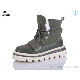 Черевики жіночі стильні Зима E253-19 (6 пар р.35-40) "Башили" недорого оптом від прямого постачальника