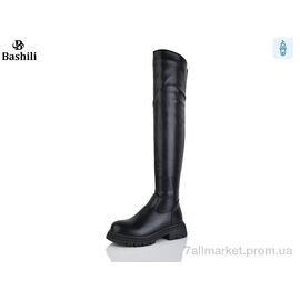 Ботфорти жіночі Зима W126-3 (6 пар р.36-40) "Башили" недорого оптом від прямого постачальника