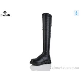 Ботфорти жіночі Зима W051-5 (6 пар р.36-40) "Башили" недорого оптом від прямого постачальника