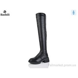 Ботфорти жіночі Зима W941-3 (6 пар р.36-40) "Башили" недорого оптом від прямого постачальника